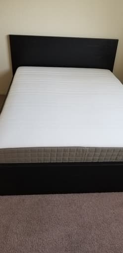 IKEA BED FRAME and MATTRESS 1