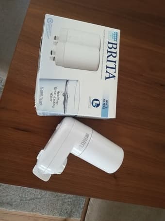 Brita On Tap Faucet Water Filter System + 3 replacement filters - $15 1
