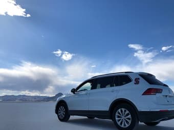 Clean Title 2018 White VW Tiguan 2.0 SE SUV 2