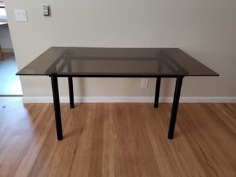 Dark Glass Table 1