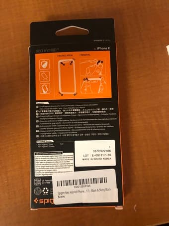 Spigen iPhone X/XS case 2