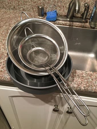 Mousse Cake Rings+Cake Baking Pans+Strainers 2