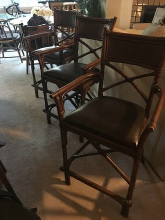 Bar stools (Set of 3) 1
