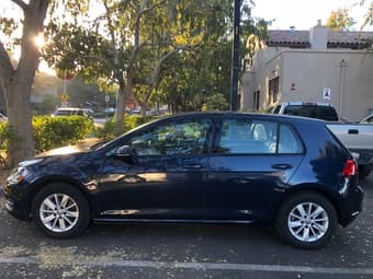 2015 VW GOLF S 4D Mk7 Night Blue Metallic in pristine condition - $132 1