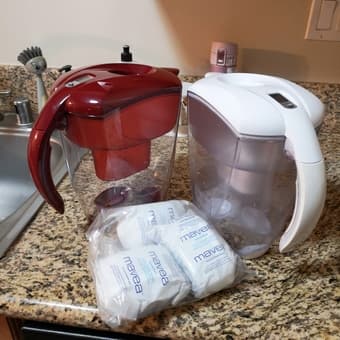 Mavea water filter 9 cup like new 2