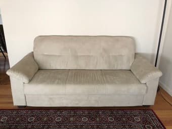 Ivory couch / sofa for sale 3