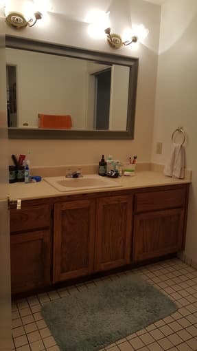 Spacious master bedroom, private bathroom in a house 3