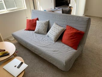 IKEA Futon with Pillows 2