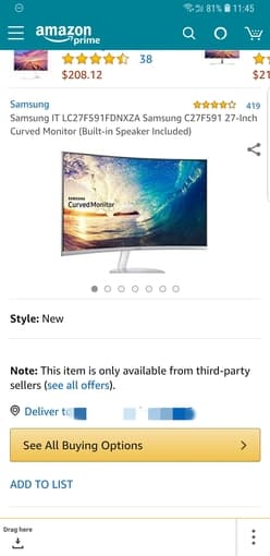 Samsung 27-inch Curved Monitor with Internal Speaker 2
