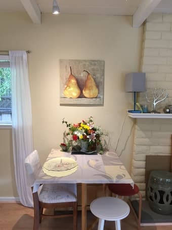 Private room in lovely 2BR/1BA SFH next to Stanford Winter Quarter 2