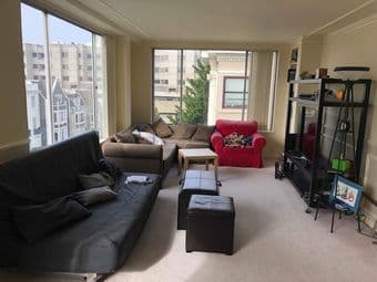 Bedroom available Dec 15-Jan 5th in a 2Br/2Ba apt in San Francisco 3