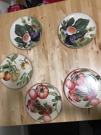 Williams Sonoma plates 3