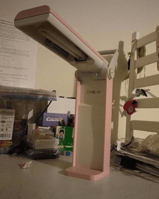 desk table+ chair+ lamp 1