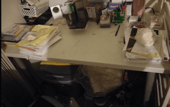 desk table+ chair+ lamp 3