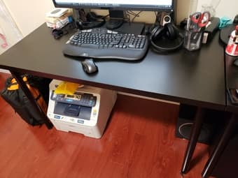 IKEA Desks, Lack tables, Book shelves, Grill, and More. 1