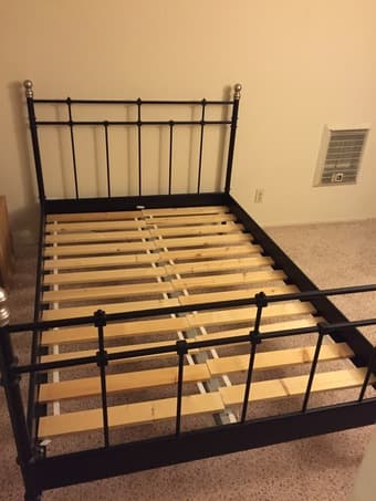 IKEA BED FRAME and MATTRESS (Double size) 2