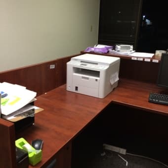 Receiption area desk 3