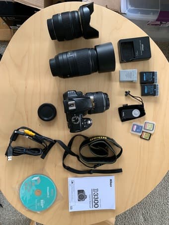 Nikon D3300 DSLR Camera + Lenses and accessories 1