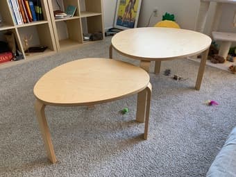 IKEA Nesting Coffee Tables - PRICED TO SELL 1