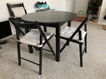 IKEA Dining Table + Chairs, PRICED TO SELL 1