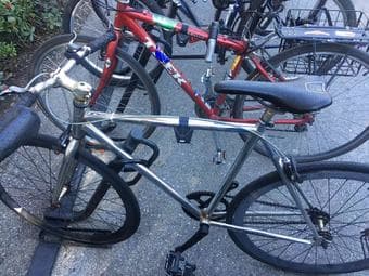 Famale and male bikes with Kryptonite locks for sale 2