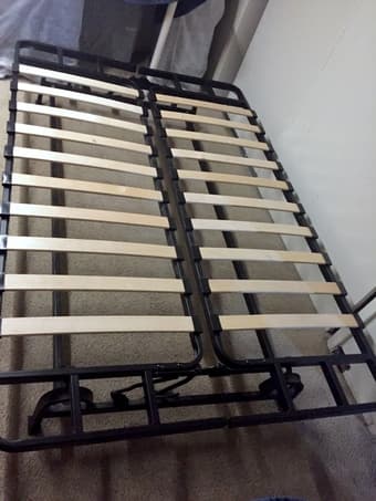 Foldable Queen-Size Bed Fram On Sale 1