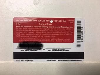 National Parks Annual Pass 2