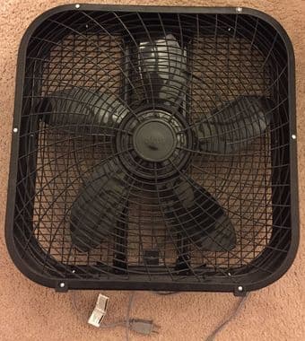 20 Inch Box Fan - Black 2