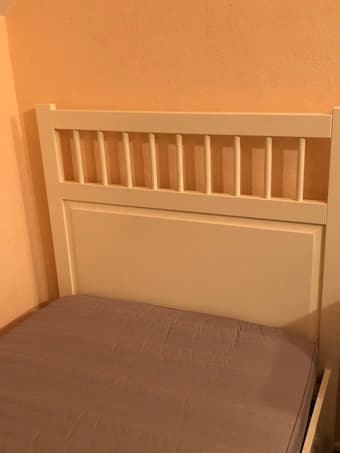 Free Twin Bed Frame and Mattress 1