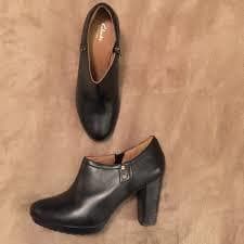 Black leather boots 1