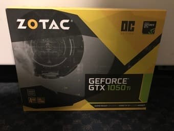 ZOTAC GeForce GTX 1050 TI OC Edition 4gb Gddr5 1