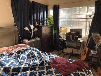 Master Bedroom Available in Menlo Park Apartment 1