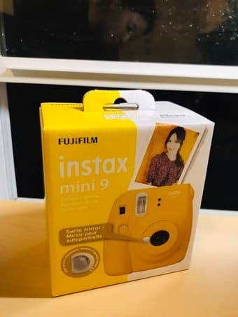 Instax mini 9 mustard yellow 1