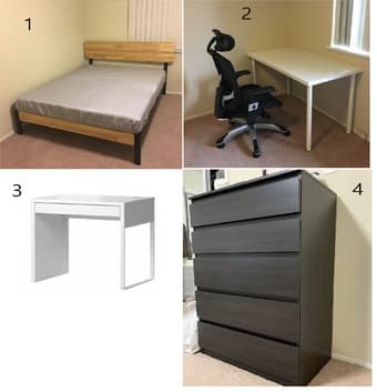 Moving Sale!! (Mattress, Table, Chair, etc.) 1
