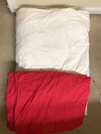 Twin/Twin XL comforter + duvet cover 1