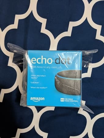 Amazon Echo dot for $25 1