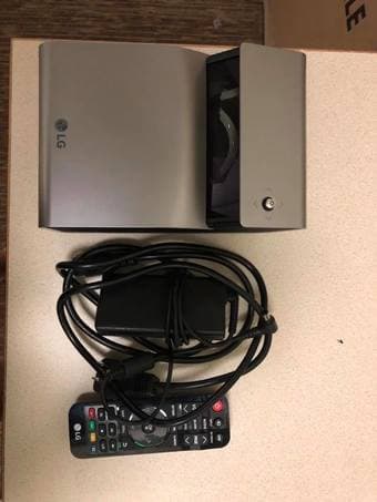 Rarely used short throw projector 1