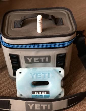 Yeti Hopper Flip 12, Yeti Refreezable Ice, & Yeti Zipper Lubricant 3
