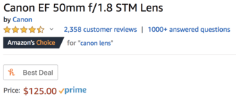 Completely New Canon DSLR Portrait Lens 2
