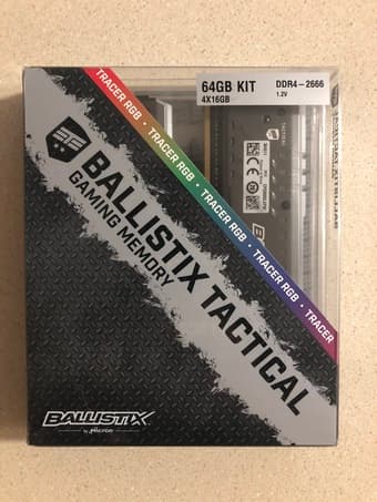Ballistix Tactical Gaming Memory -64 GB - BRAND NEW 1