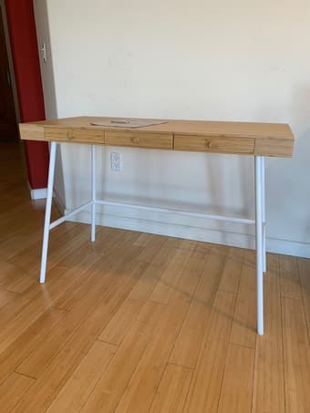 IKEA LILLASEN DESK. PICK UP ONLY (SAN JOSE) 2