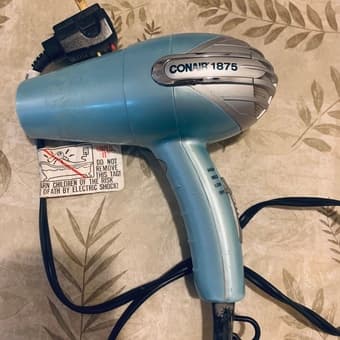 Hair dryer and curling iron 1