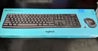 Logitech wireless keyboard and mouse 1