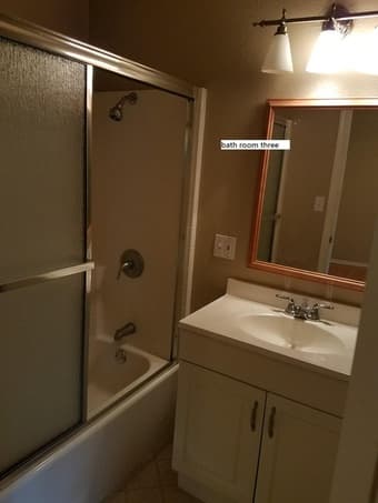 Master Bedroom for rent. 4 bedroom, 4 bathroom house. 1