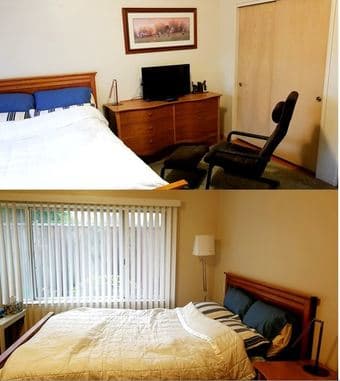 Specious, furnished master bedroom nearby Stanford 2
