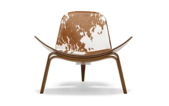 brand new 3 legged Shell Chair designer furniture morden simple design 2