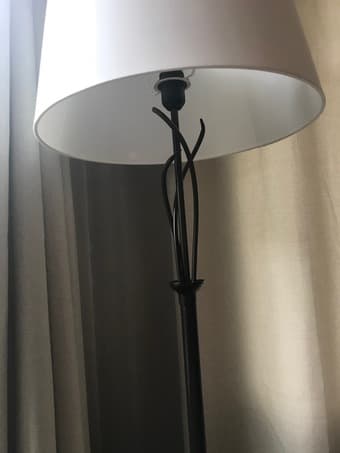 Floor lamp & shade 2