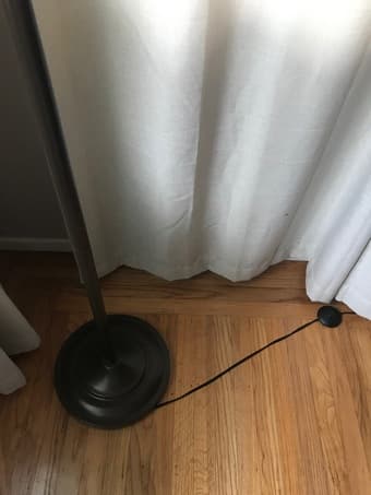 Floor lamp & shade 3
