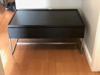 Coffee table, <1 year old, barely used, excellent condition 2