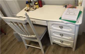 Moving sale- Desk/Toaster Oven/Rice Cooker/bed and mattress 1
